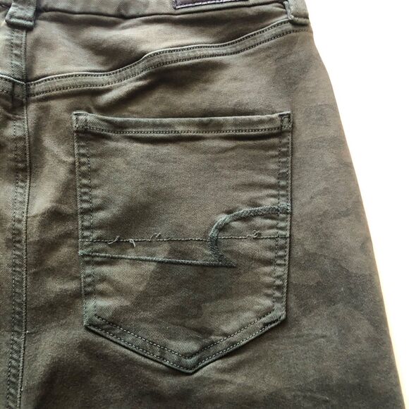 American Eagle Womens Sz 8 Next Level Stretch Camo High Waisted Jegging Pants - Picture 8 of 14